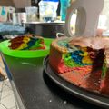 Cooksnap dari Serenata Kedang untuk resep Rainbow 🌈 Cake Panggang Ny. Liem