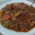 El cooksnap de Rincon de Huellas cuando hizo Lentejas vegetarianas.