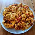 Cooksnap-ul lui Paharnicu Ulea atunci când a preparat Omletă cu roșii și brânză feta.