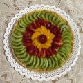 El cooksnap de Ana Tolosa cuando hizo Tarta de frutas y crema pastelera sin gluten.