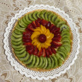 El cooksnap de Ana Tolosa cuando hizo Tarta de frutas y crema pastelera sin gluten.