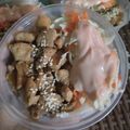 Cooksnap dari Andira untuk resep Nasi, Salad dan Chicken teriyaki ala Hokben