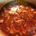 El cooksnap de Terelu Canet Talavera cuando hizo Estofado de alubias y setas vegetariano.