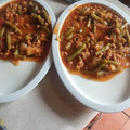 El cooksnap de Manuel Lopez cuando hizo Carne Molida con ejotes a la mexicana.