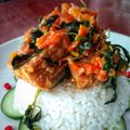 Cooksnap dari Nay's Kitchen untuk resep Sambel Tempe Kemangi Mantul