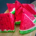 Cooksnap dari Intana Widodo untuk resep Bolu Kukus Semangka