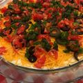 Co0kieboy's cooksnap of when they made Mexican/セブンレイヤーディップ.