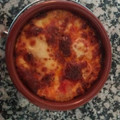 El cooksnap de Nerea cuando hizo Provolone al horno con tomate.