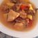 El cooksnap de Mari Mau cuando hizo Pollo con patatas en olla a presión.
