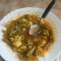 El cooksnap de Sara García Ramajo cuando hizo Judías verdes a la extremeña en olla rápida.