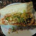 El cooksnap de Paco Temporal cuando hizo Bocadillo de Lomo con caramelizado de cebolla y ajetes + Hummus con tomates aromatizados.