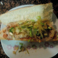 El cooksnap de Paco Temporal cuando hizo Bocadillo de Lomo con caramelizado de cebolla y ajetes + Hummus con tomates aromatizados.