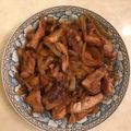 方毓毅 的 醬炒洋蔥雞腿肉 cooksnap