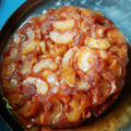 El cooksnap de Julieta Ledesma cuando hizo Torta invertida de manzanas.