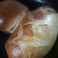 El cooksnap de Stella Maris Suarez cuando hizo Pan caseros (estilo de campo).