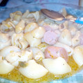 El cooksnap de Hilen Cardozo cuando hizo Guiso de fideos con salchichas ECONÓMICO.