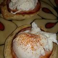 Jason Dent's cooksnap of when they made Eggs Benedict.