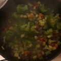 El cooksnap de Anahi Campos cuando hizo Carne molida con verduras. ॐ.