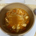El cooksnap de Ana Laura Arias cuando hizo Sopa de sobras.