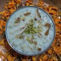 Reena Verbey's cooksnap of when they made Sabudana kheer.