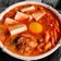 Cooksnap Fatin Fauzi semasa beliau membuat Beef soft tofu (kimchi) jigae.