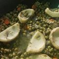 Cooksnap από bubblemary στη συνταγή Αγκινάρες με αρακά