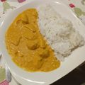 El cooksnap de Mau Martinez Cabañas cuando hizo Pollo al curry con arroz en Monsieur Cuisine Connect.
