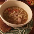 peter.babcock.9's cooksnap of when they made Chicken noodle soup.