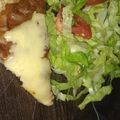 El cooksnap de Melina Aparicio cuando hizo Pizza de avena.