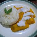 Cooksnap dari Idha Midayanthi untuk resep Mango Sticky Rice dessert khas Thailand