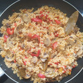 El cooksnap de Juan Jose Diaz Ballesta cuando hizo Arroz con champiñones.