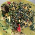 Cooksnap dari Mbu Afiah untuk resep Gulai Daun Singkong Muda Mix Teri Medan #Sept12