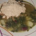 El cooksnap de Vir Peralv cuando hizo Potaje de berros (el auténtico de La Gomera).