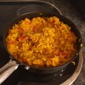 El cooksnap de Lara Chaves cuando hizo Risotto colorao.