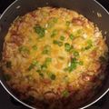 lyndsayngarrett's cooksnap of when they made One Pot Cheesy Smoked Sausage & Pasta Skillet.