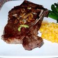 ladyoscar's cooksnap of when they made アメリカ　美味！リブアイステーキの焼き方.