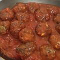 El cooksnap de Marcela Alejandra cuando hizo Albóndigas en salsa de tomate.