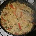 El cooksnap de NatyElii cuando hizo Tallarín saltado.
