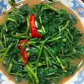 庭秀 的 豆腐乳炒空心菜 cooksnap