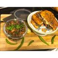 Anamika Banerjee's cooksnap of when they made Chole kulcha (matar) Delhi style.