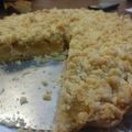 El cooksnap de Dulce Carranza cuando hizo Crumble de Manzana.