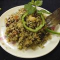 Monali Dattani का कुकस्नैप जब उन्होंने हैदराबादी वेज बिरयानी(Hyderabadi veg biryani recipe in Hindi) बनाया था।
