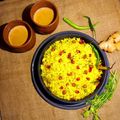 Sneha Patel's cooksnap of when they made Kanda poha.