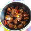 Cooksnap dari Dewayani untuk resep Kentang-sosis saus Inggris
