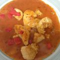 El cooksnap de Tamara Méndez López cuando hizo Filetes de pollo en leche de coco.