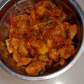 Suchita का कुकस्नैप जब उन्होंने बैंगन आलू की सब्जी (baingan aloo ki sabzi reicpe in Hindi) बनाया था।