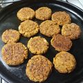 El cooksnap de Federico cuando hizo Hamburguesas veggie de arvejas 💪🏼.