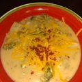 Rachel's cooksnap of when they made Cheesy Potato Ham & Broccoli Soup.