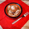 Biro Ibi Cooksnap-ja, amikor elkészítette a(z) Kifőzés nélküli túrógombóc-vanília sodóval receptet.