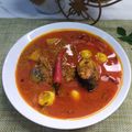 Cooksnap Ani Delighted semasa beliau membuat Gulai Ikan Nasi Dagang Kelantan.